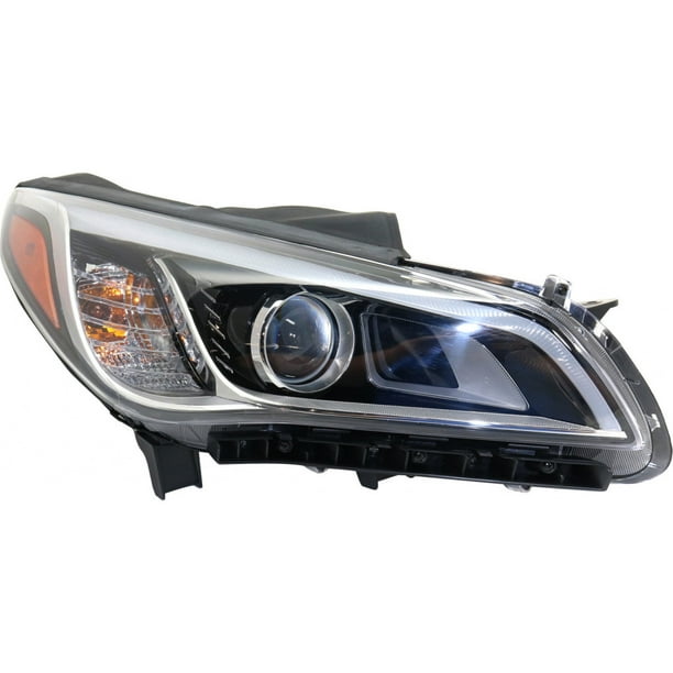 Fits 2011-2014 Hyundai Sonata Projector Headlamps Pair Headlights Left + Right
